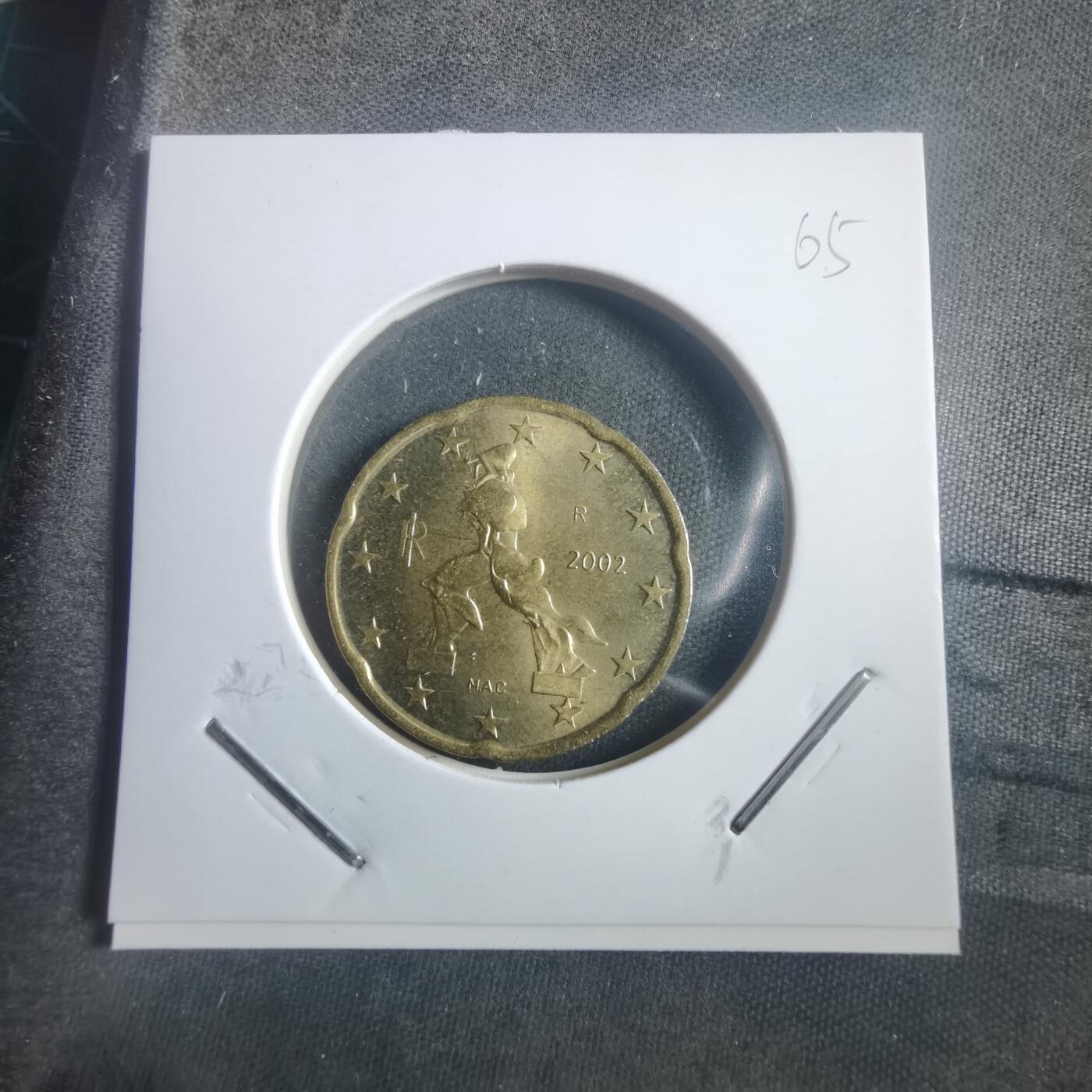 沼泽如烟--第904场 2002年20欧分