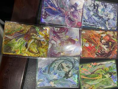 寸草不生拍卖 第十四期  - 卡游77礼盒 成人貂蝉 7张