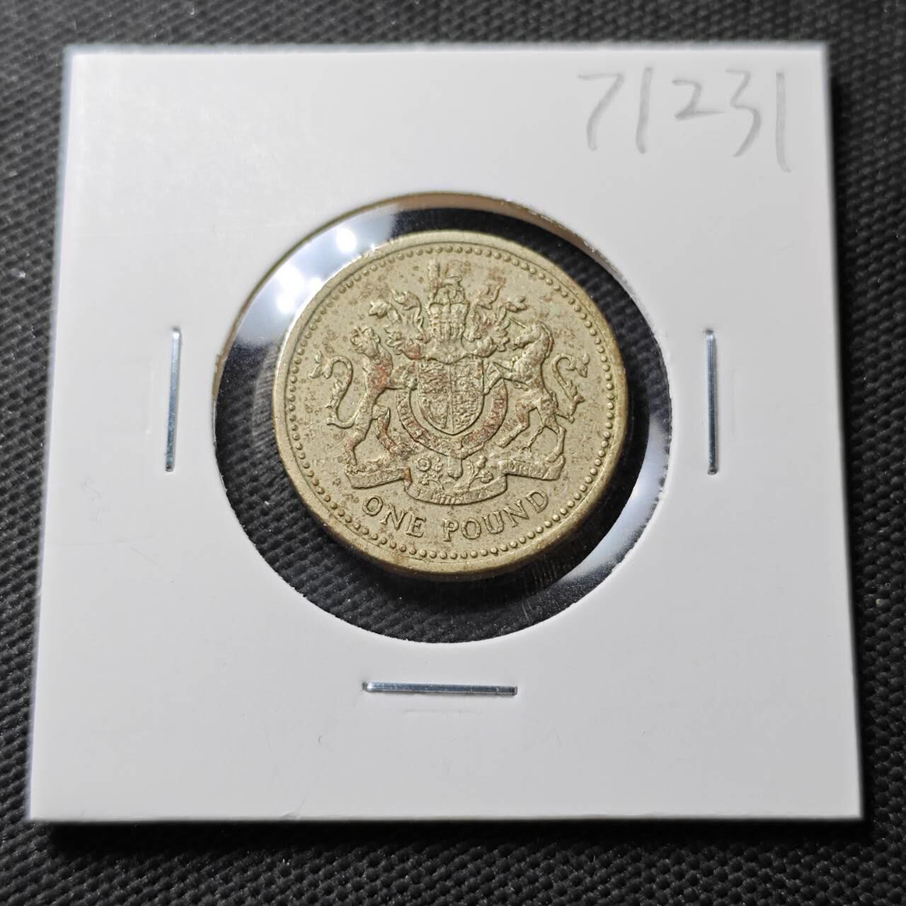 KK钱币收藏小铺  第371场  2月预留时间 周末发货  英国1镑