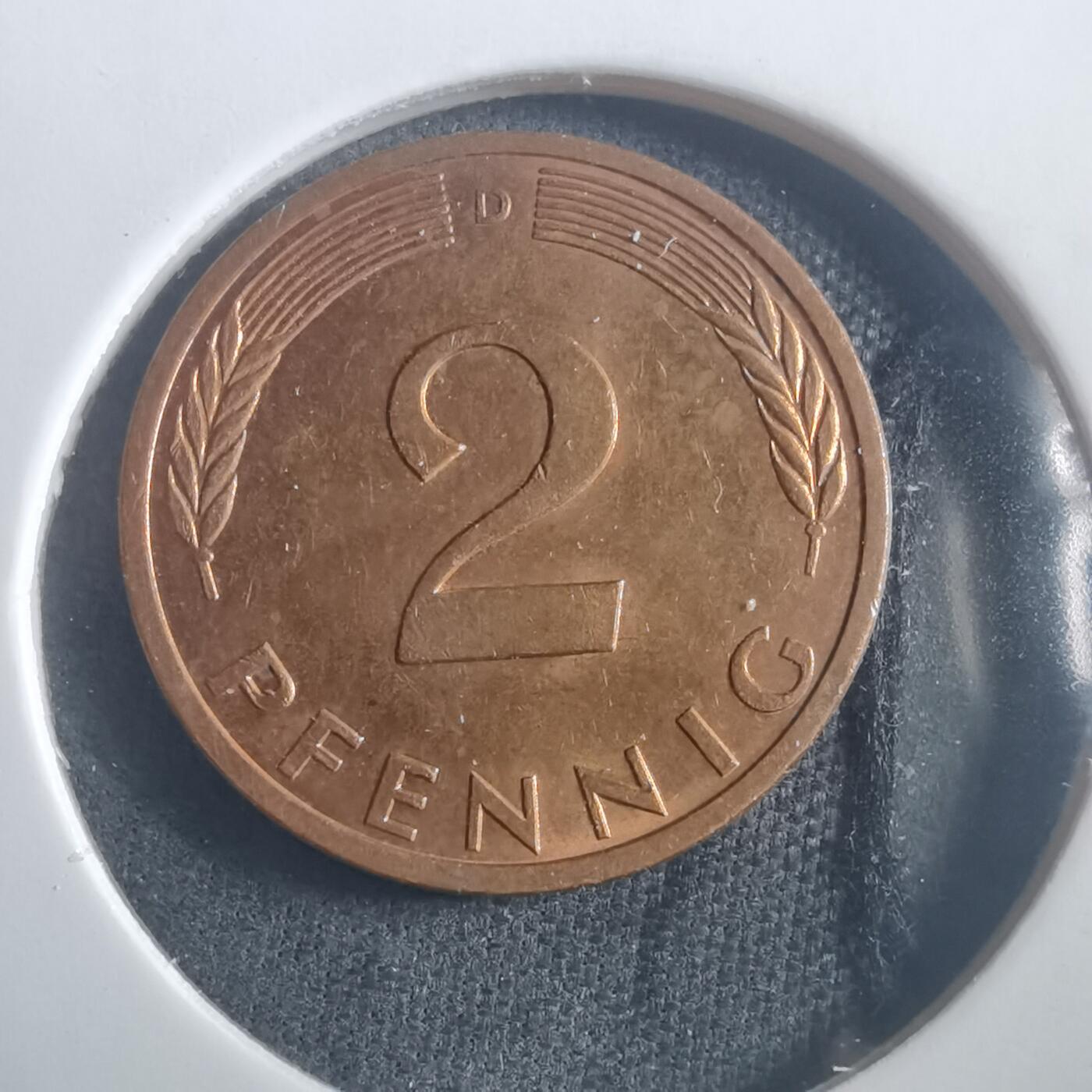 沼泽如烟--第904场 德国1994年2芬尼