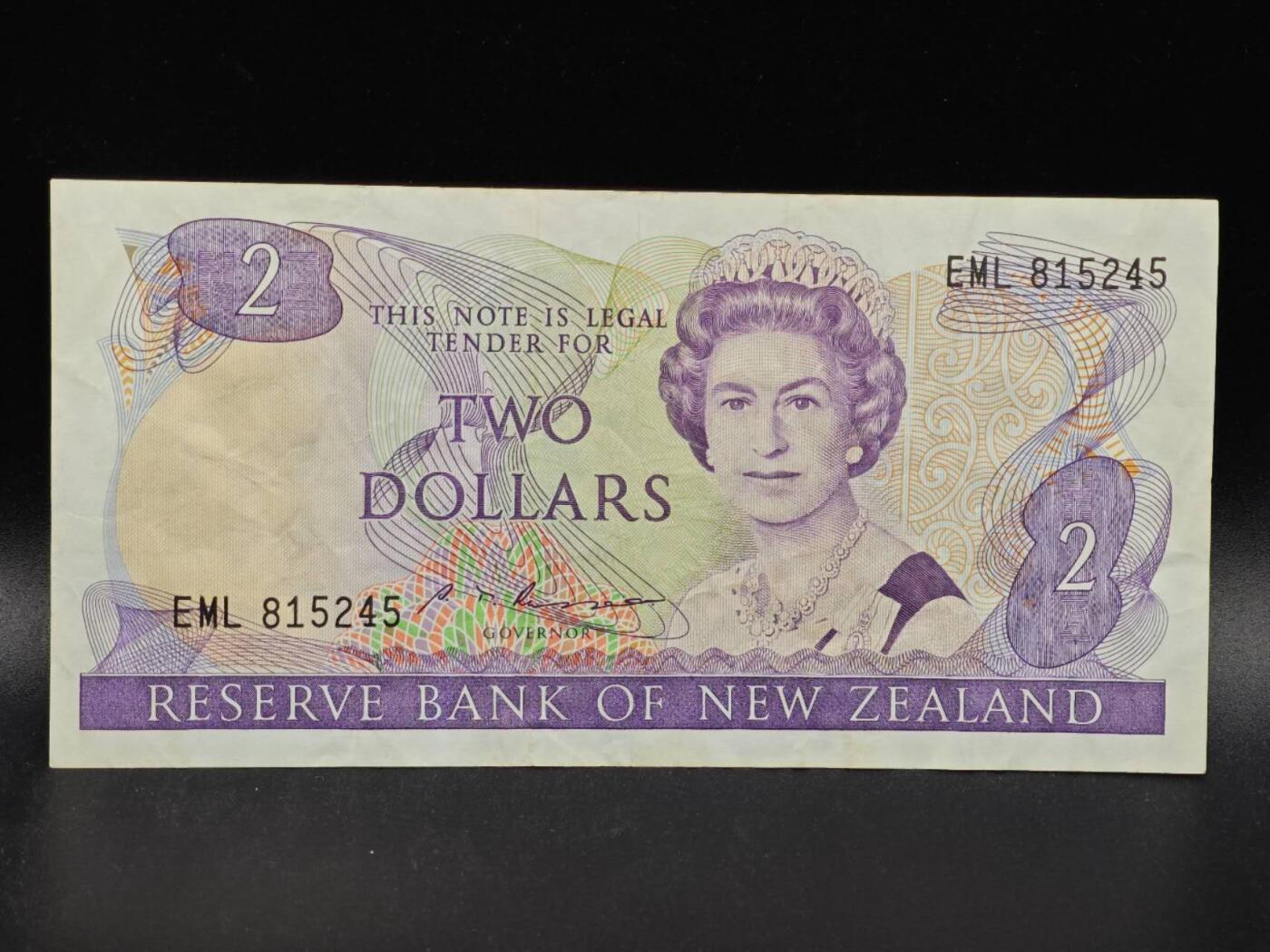 【淘币小摊】限时拍第八百拍  纸币场  满百包邮可预留两周  周一统一发货  新西兰2元