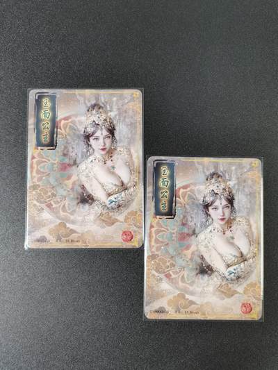 NO.15 好又多金牌大场，双11狂欢继续！每周一站式配齐，方便凑单！（周6晚8点截拍，卖家送拍0抽成！） - （妖姬传第4弹①）燎原妖姬传 刷子 第4弹玉面公主 双服饰一对——幻彩普卡工艺