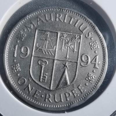沼泽如烟--第904场 - 毛里求斯1994年1卢比