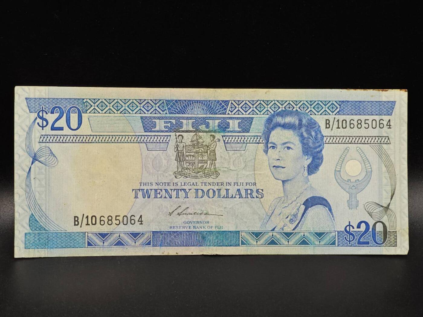 【淘币小摊】限时拍第八百拍  纸币场  满百包邮可预留两周  周一统一发货  斐济20元