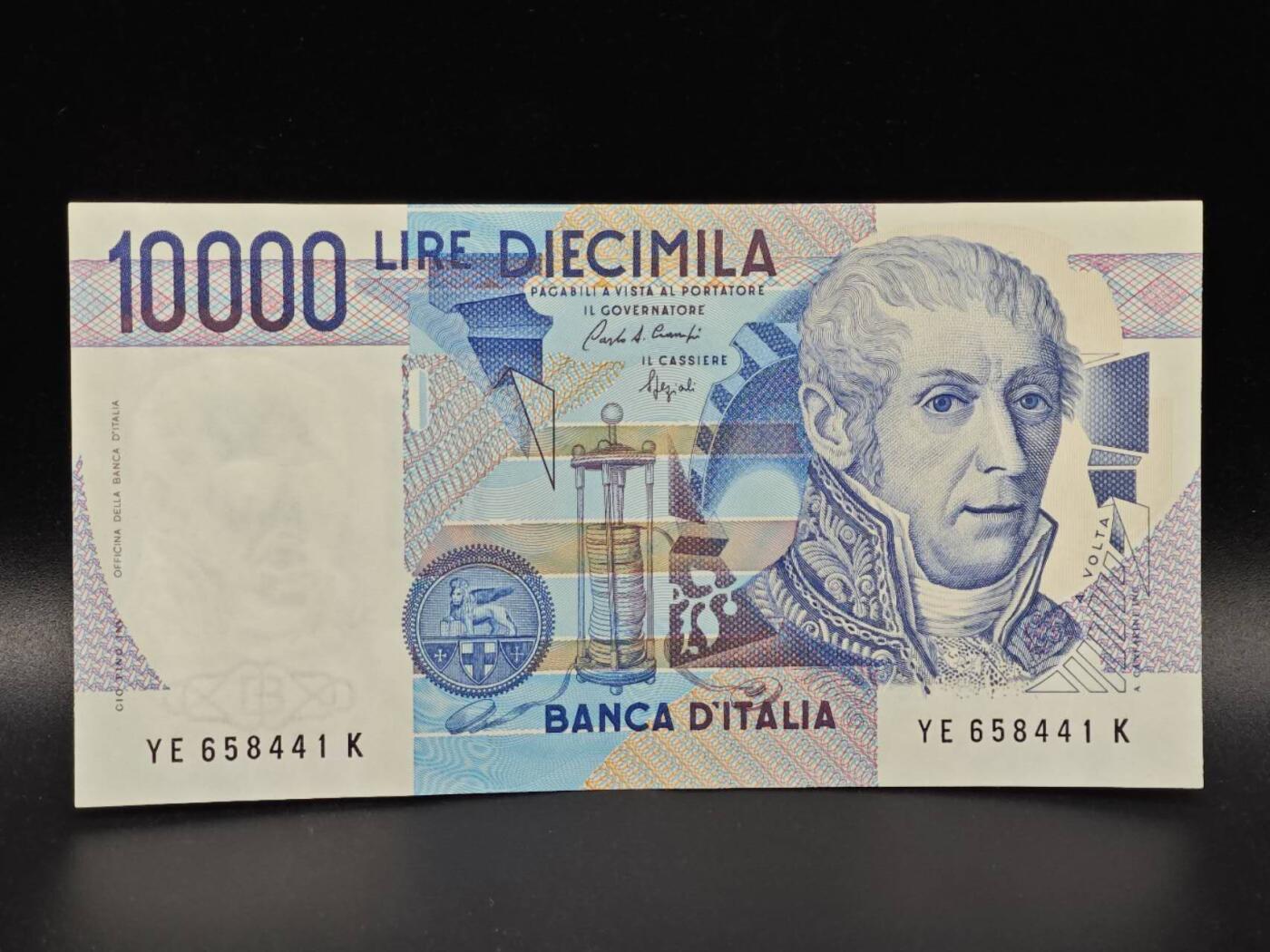 【淘币小摊】限时拍第八百拍  纸币场  满百包邮可预留两周  周一统一发货  意大利10000里拉