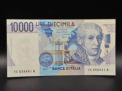 【淘币小摊】限时拍第八百拍  纸币场  满百包邮可预留两周  周一统一发货  - 意大利10000里拉