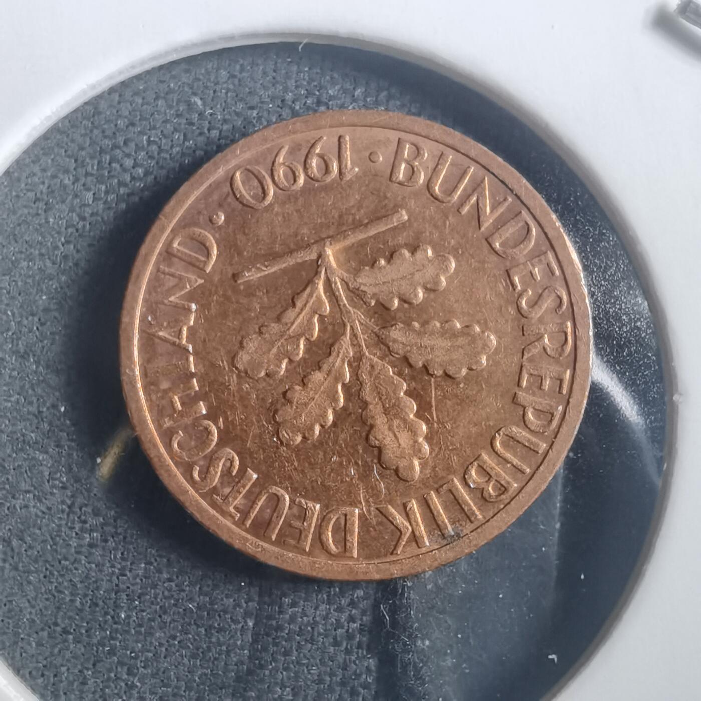 沼泽如烟--第904场 德国1990年1芬尼