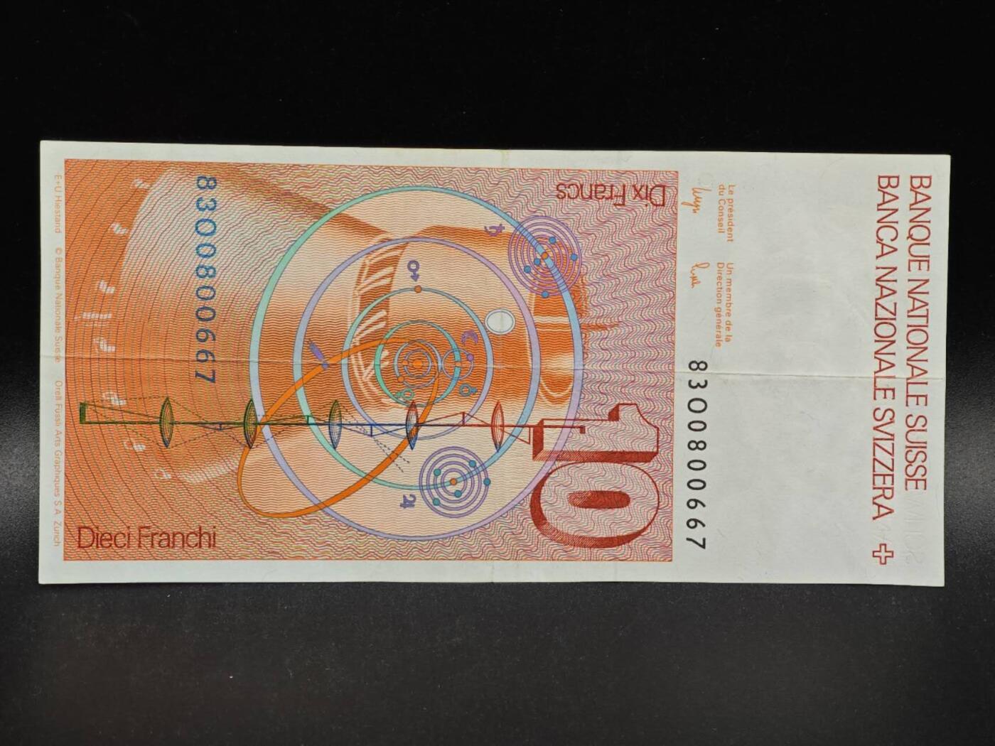 【淘币小摊】限时拍第八百拍  纸币场  满百包邮可预留两周  周一统一发货  瑞士10法郎