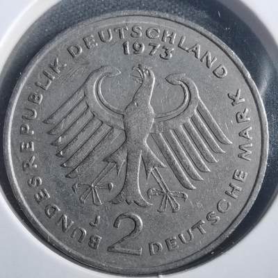 沼泽如烟--第904场 - 德国1973年2马克