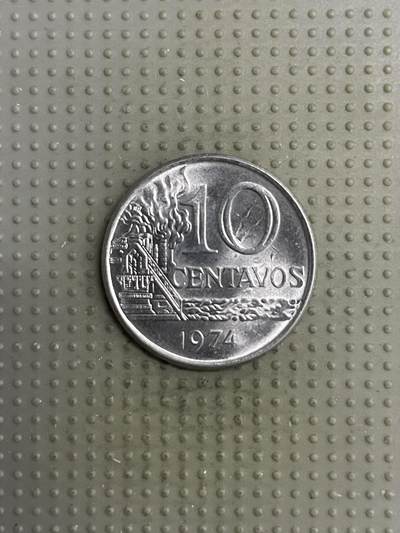 2025年第118场各国散币拍卖（总第118场） - 巴西1974年10分