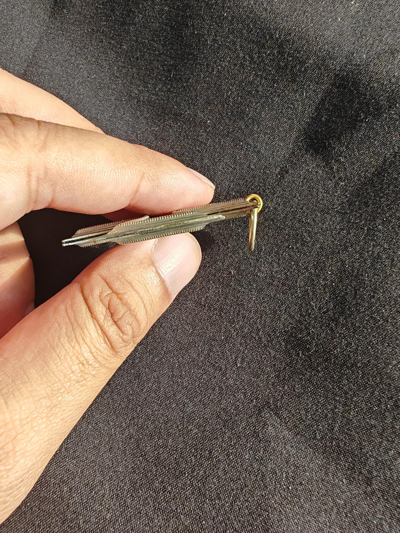 时顺第二十五拍 德国二级铁十字，挖土修复，品相稍好，章体有开缝