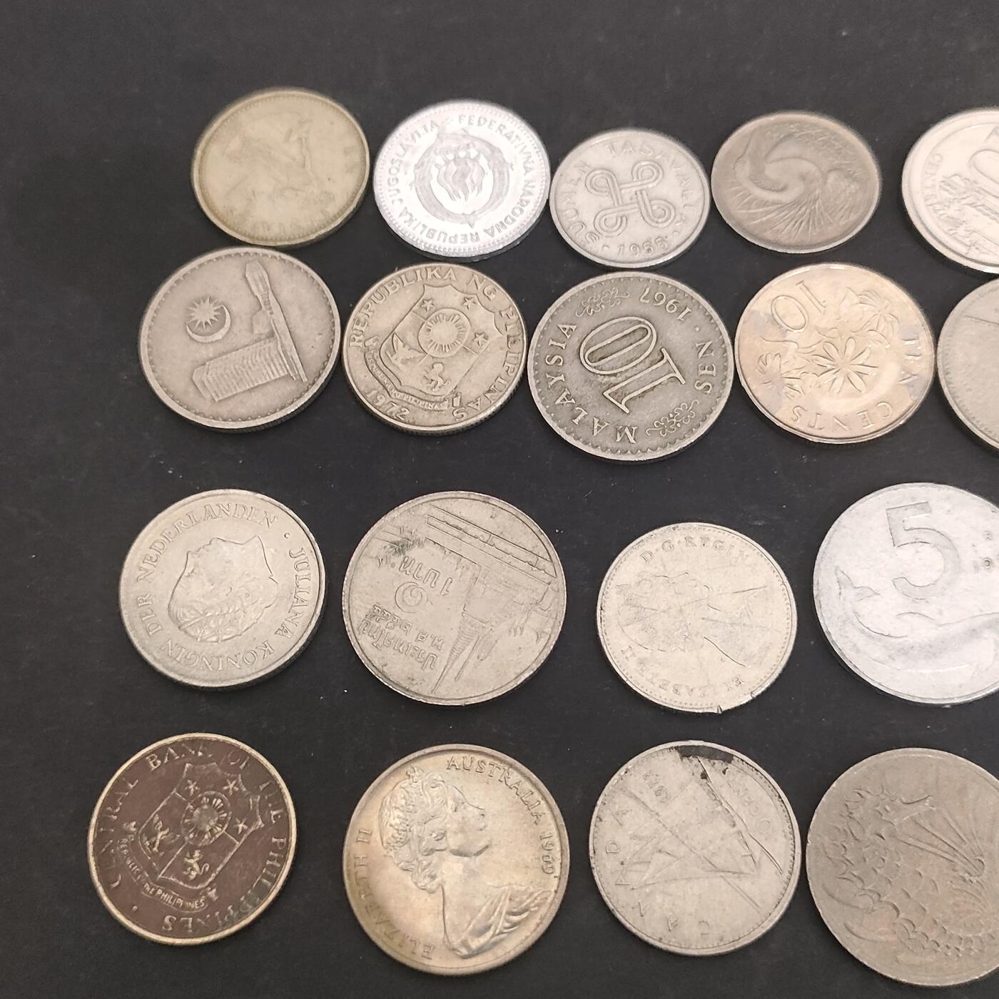 猩哥外币小铺➨【第202场】 钱币20个