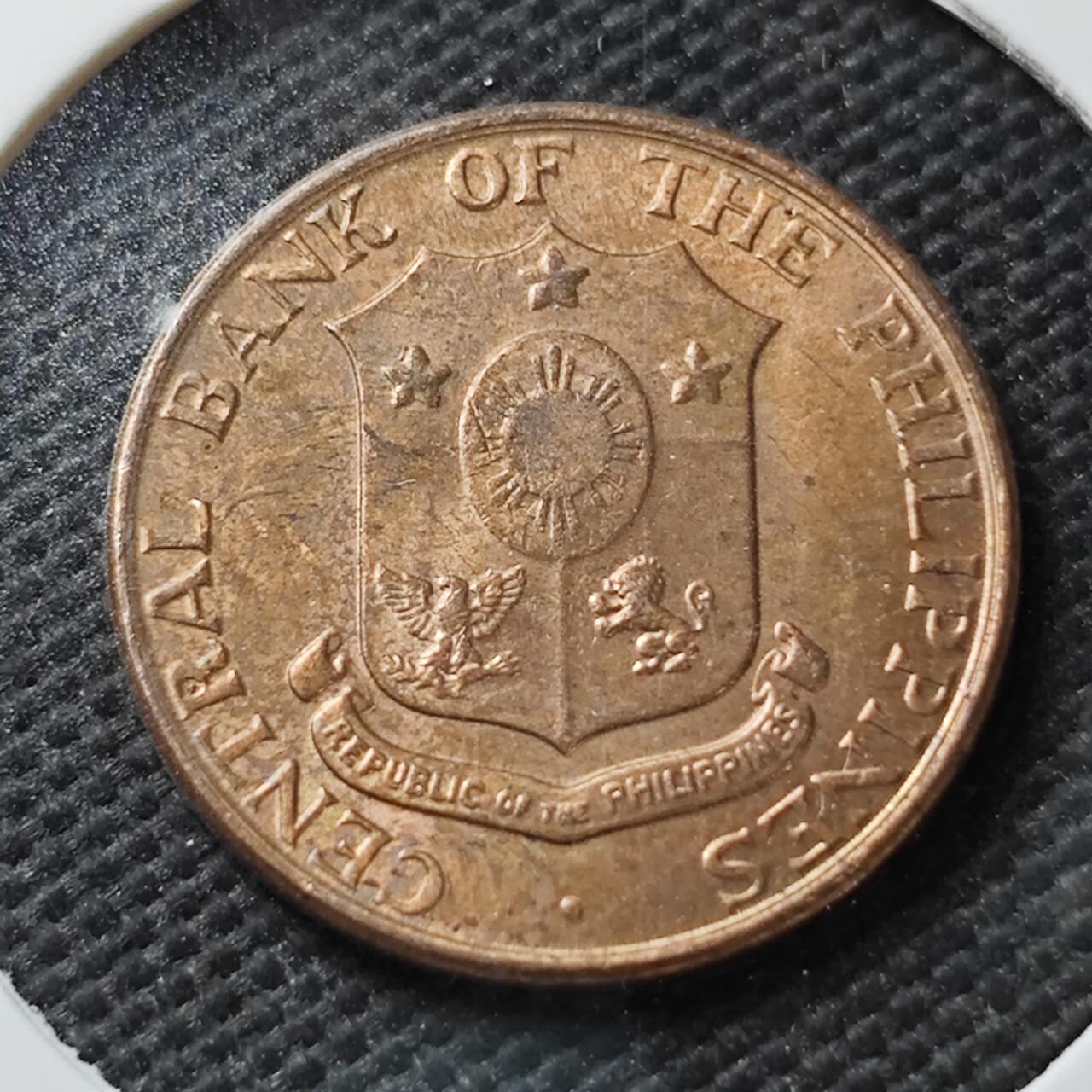 KK钱币收藏小铺  第371场  2月预留时间 周末发货  菲律宾1分铜币 好品