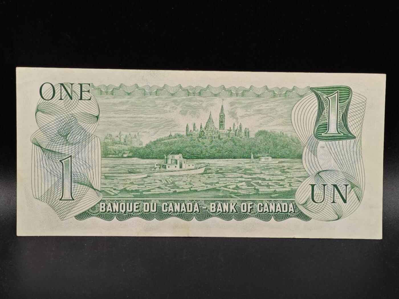 【淘币小摊】限时拍第八百拍  纸币场  满百包邮可预留两周  周一统一发货  加拿大1973年1元