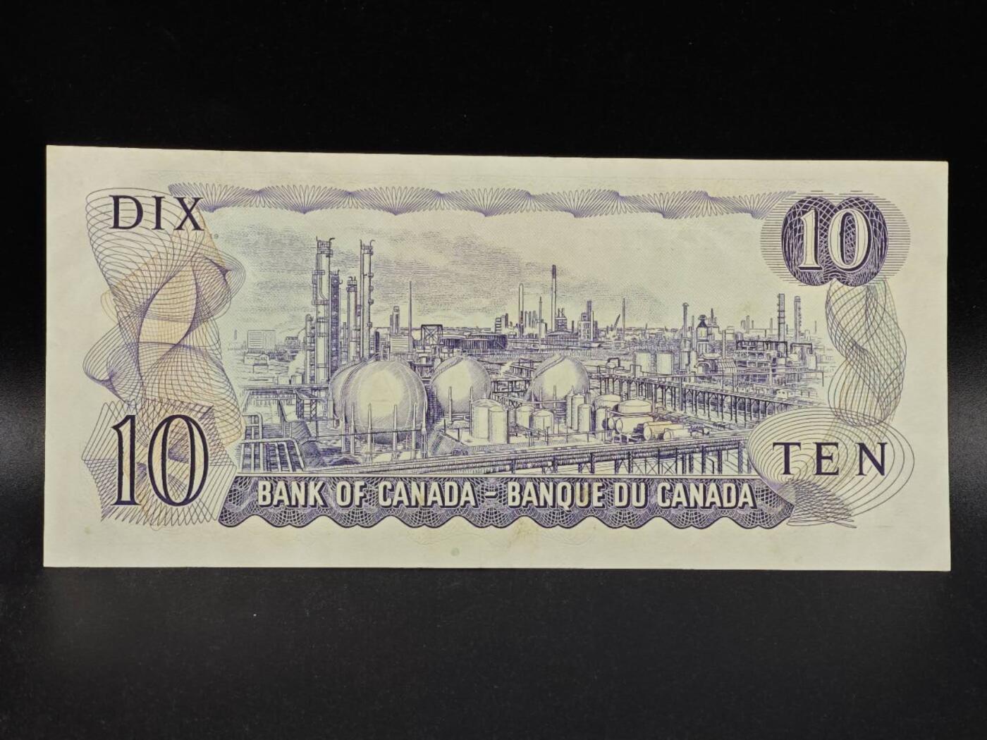 【淘币小摊】限时拍第八百拍  纸币场  满百包邮可预留两周  周一统一发货  加拿大1971年10元