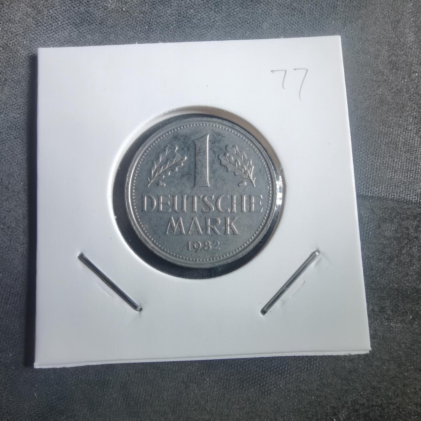 沼泽如烟--第904场 德国1982年1马克