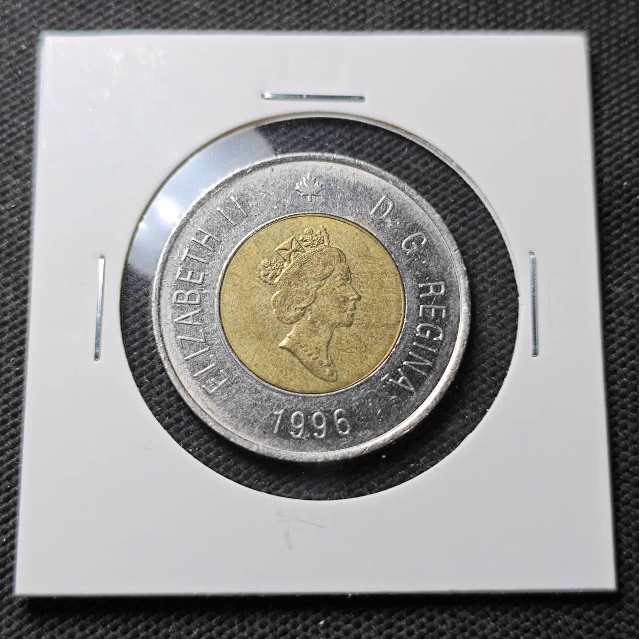 KK钱币收藏小铺  第371场  2月预留时间 周末发货  加拿大2元