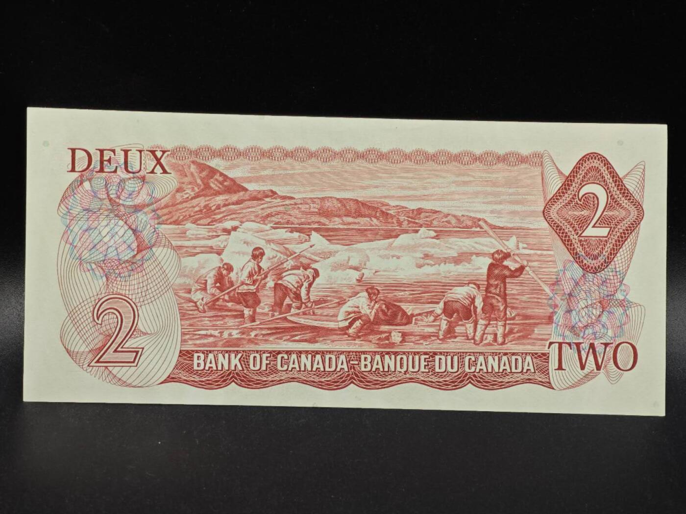 【淘币小摊】限时拍第八百拍  纸币场  满百包邮可预留两周  周一统一发货  加拿大1974年2元