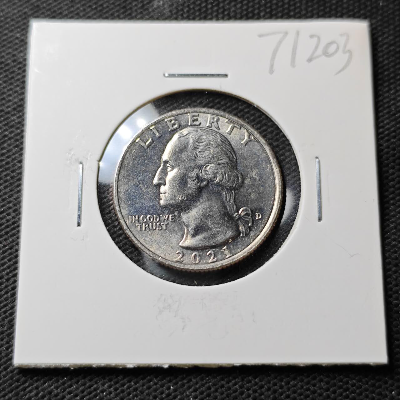 KK钱币收藏小铺  第371场  2月预留时间 周末发货  2021美国25分纪念币 少见主题