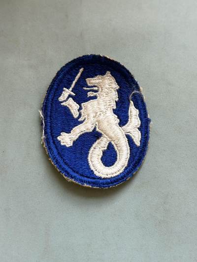 盛世勋华——号角文化勋章邮票专场拍卖第288期 - 美国陆军菲律宾部（Philippine Department）臂章（早期版本），该臂章于1922年7月8日正式批准使用，属于二战前美国驻菲律宾的陆军指挥单位标识；其下辖部队包括菲律宾师（另有独立臂章）、菲律宾侦察兵部队等，总兵力约2.2万人（1941年）