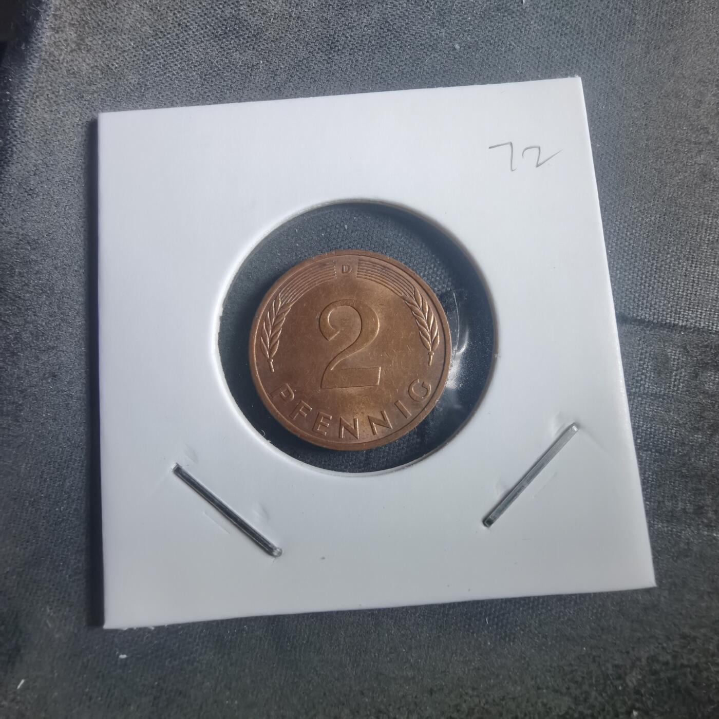 沼泽如烟--第904场 德国1982年2芬尼