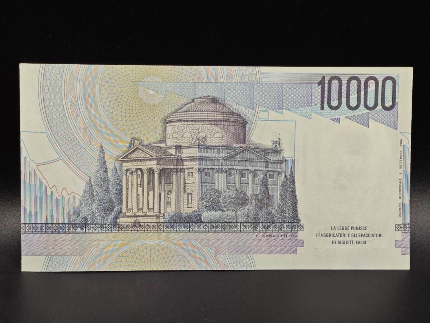 【淘币小摊】限时拍第八百拍  纸币场  满百包邮可预留两周  周一统一发货  意大利10000里拉