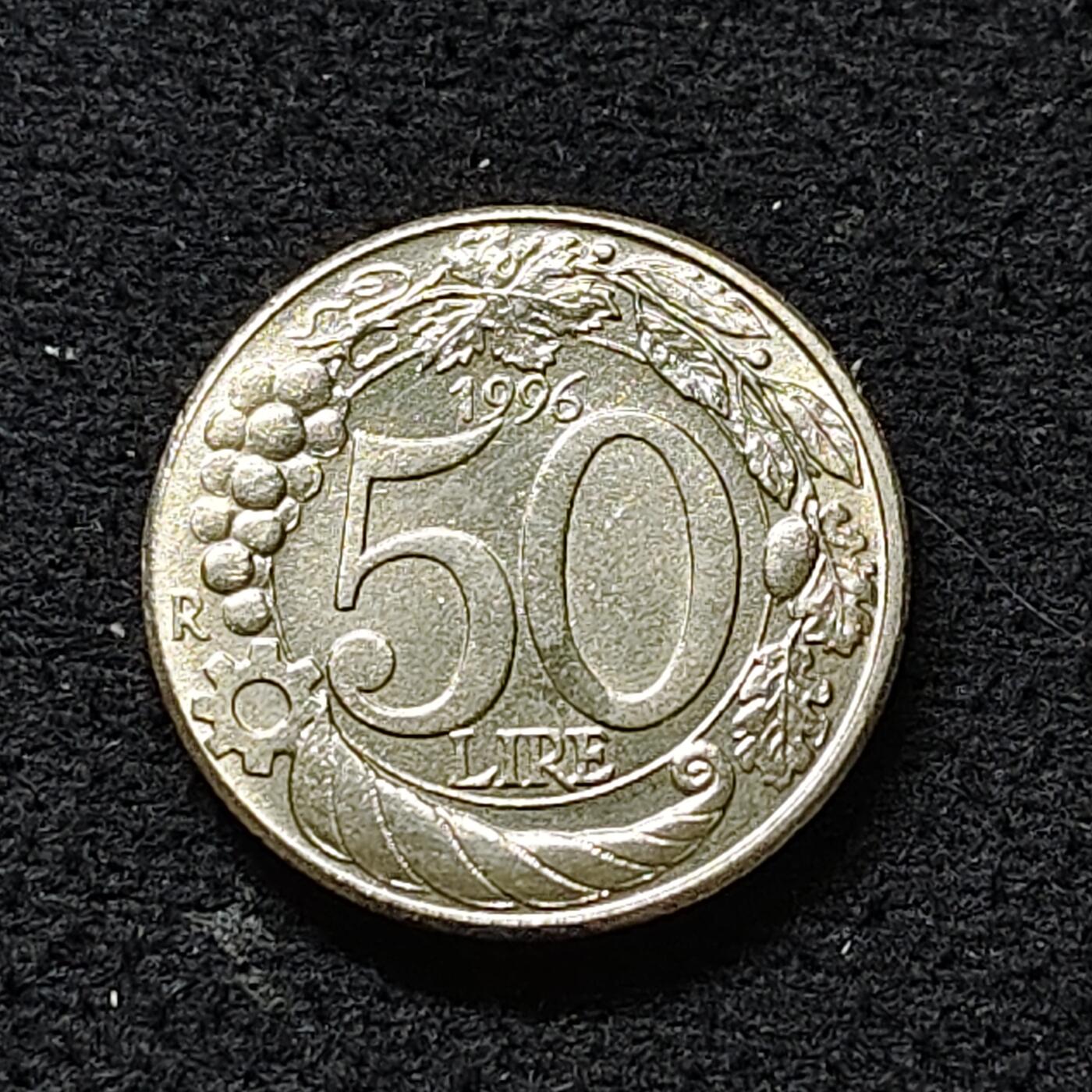 【全场包邮】纯粹捡漏拍478场（免费代拍第15场） 意大利1996年50里拉