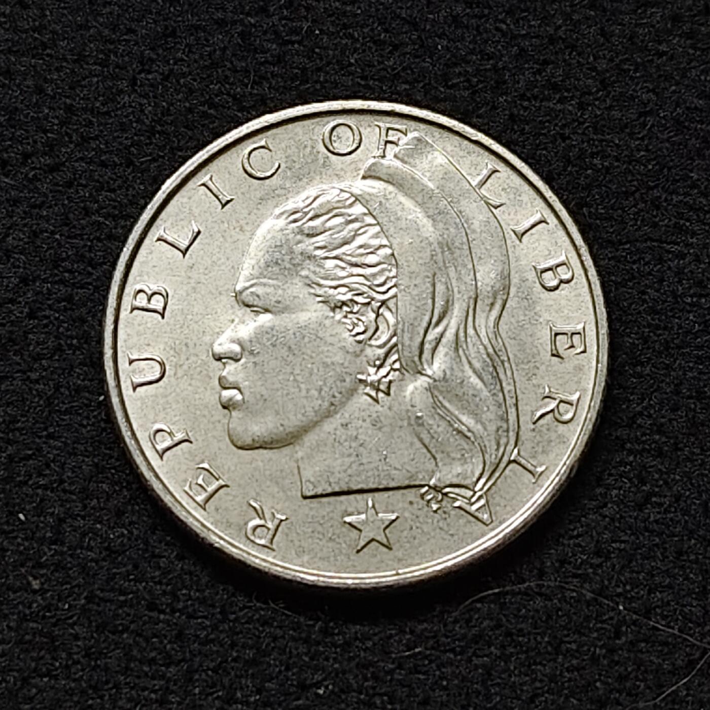 【全场包邮】纯粹捡漏拍478场（免费代拍第15场） 利比里亚1968年25分