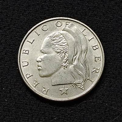 【全场包邮】纯粹捡漏拍478场（免费代拍第15场） - 利比里亚1968年25分