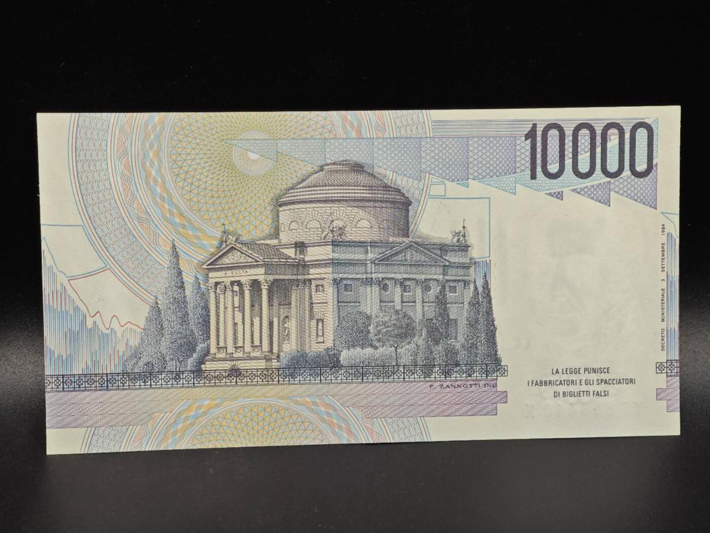 【淘币小摊】限时拍第八百拍  纸币场  满百包邮可预留两周  周一统一发货  意大利10000里拉