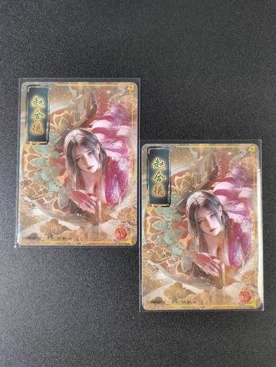 NO.15 好又多金牌大场，双11狂欢继续！每周一站式配齐，方便凑单！（周6晚8点截拍，卖家送拍0抽成！） - （人间传第17弹②）燎原人间传 刷子 第17弹赵合德 双服饰一对——幻彩普卡工艺