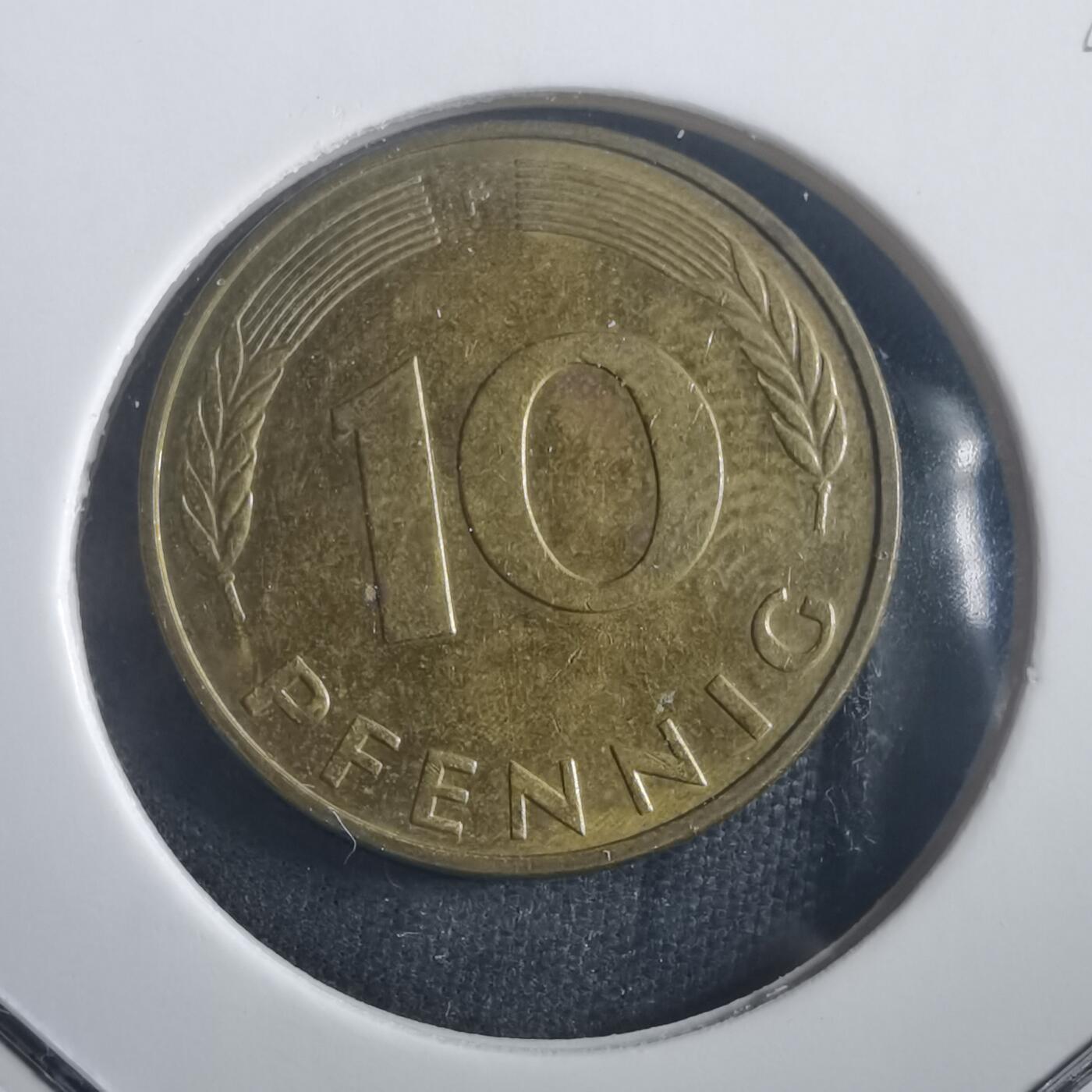 沼泽如烟--第904场 德国1994年10芬尼