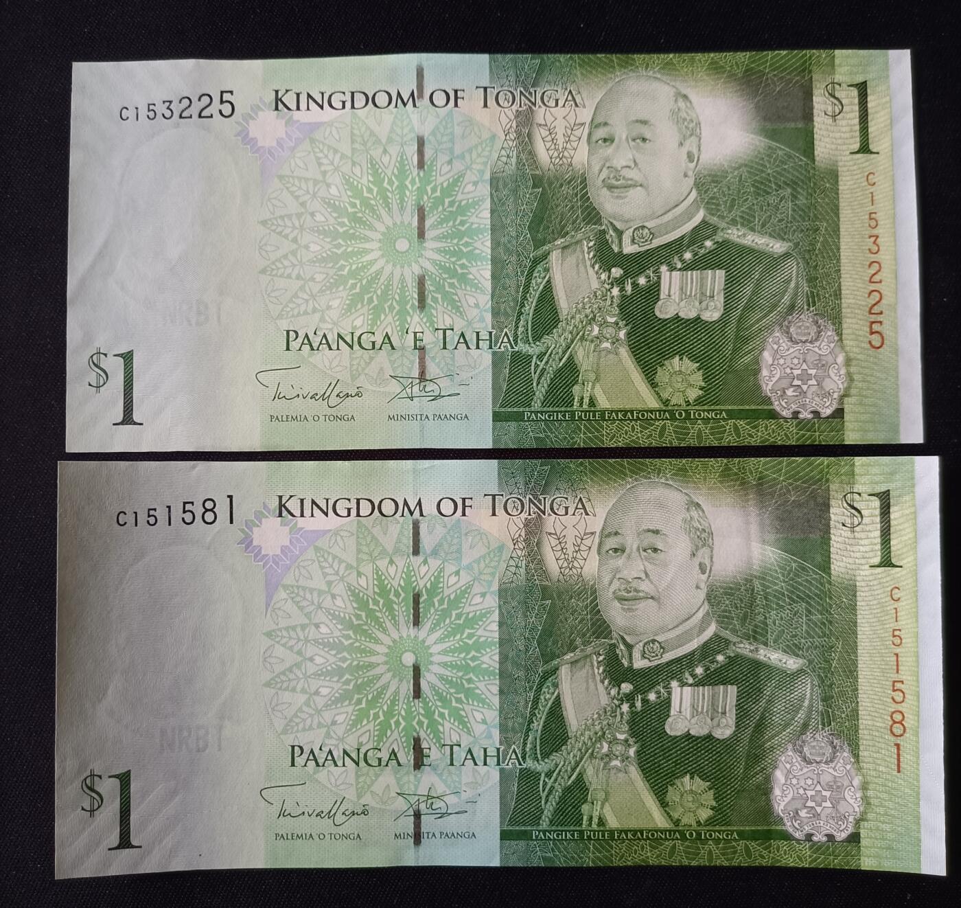 【游宝拍卖】乙巳蛇年87期 佣金1+6% 汤加-1潘加【 近新AU-】