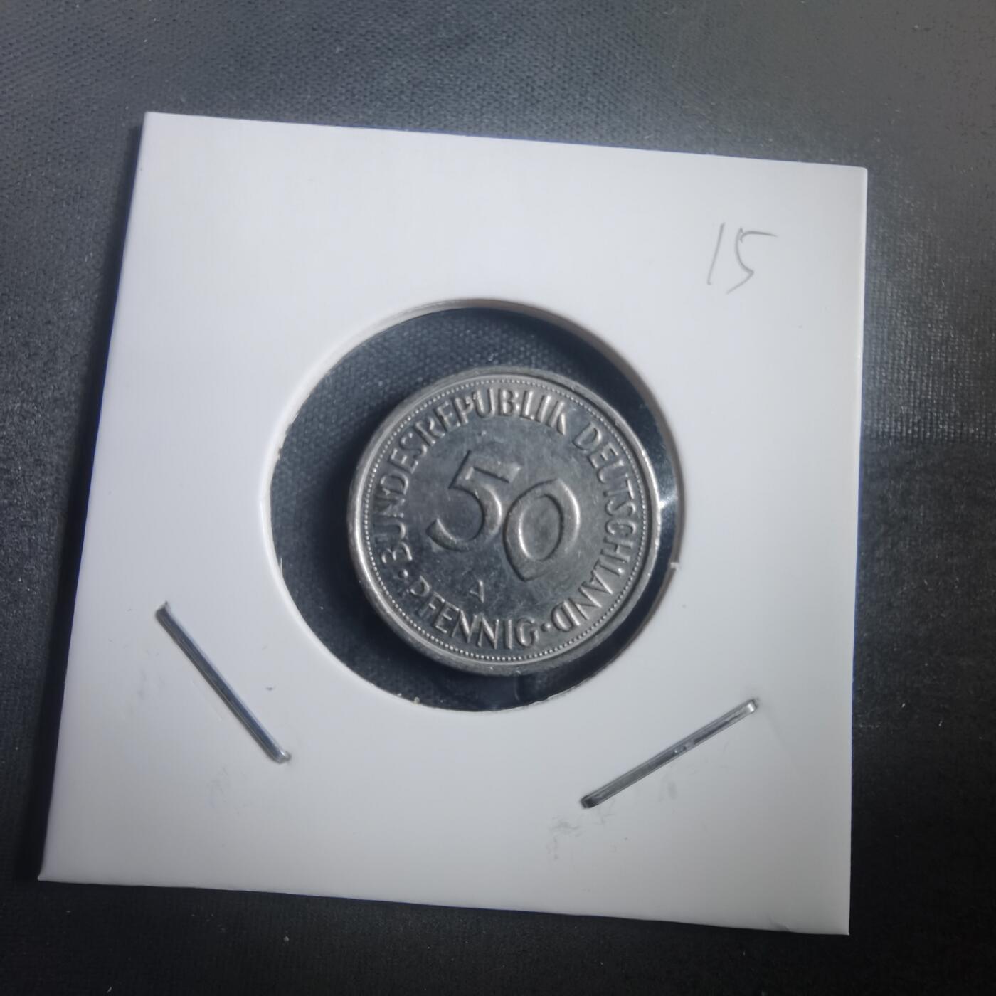 沼泽如烟--第904场 德国1990年50芬尼