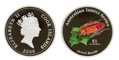 PThappally收藏第54次拍卖，英联邦地区硬币纸币 - 库克群岛 2000 1元  31.63 g 银币 PCGS PR69DCAM