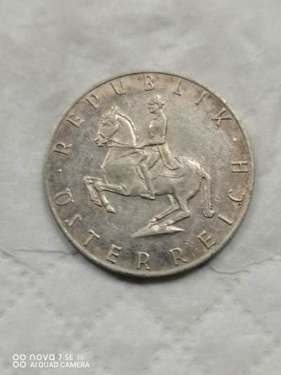 外国钱币 - 61年奥地利5先令