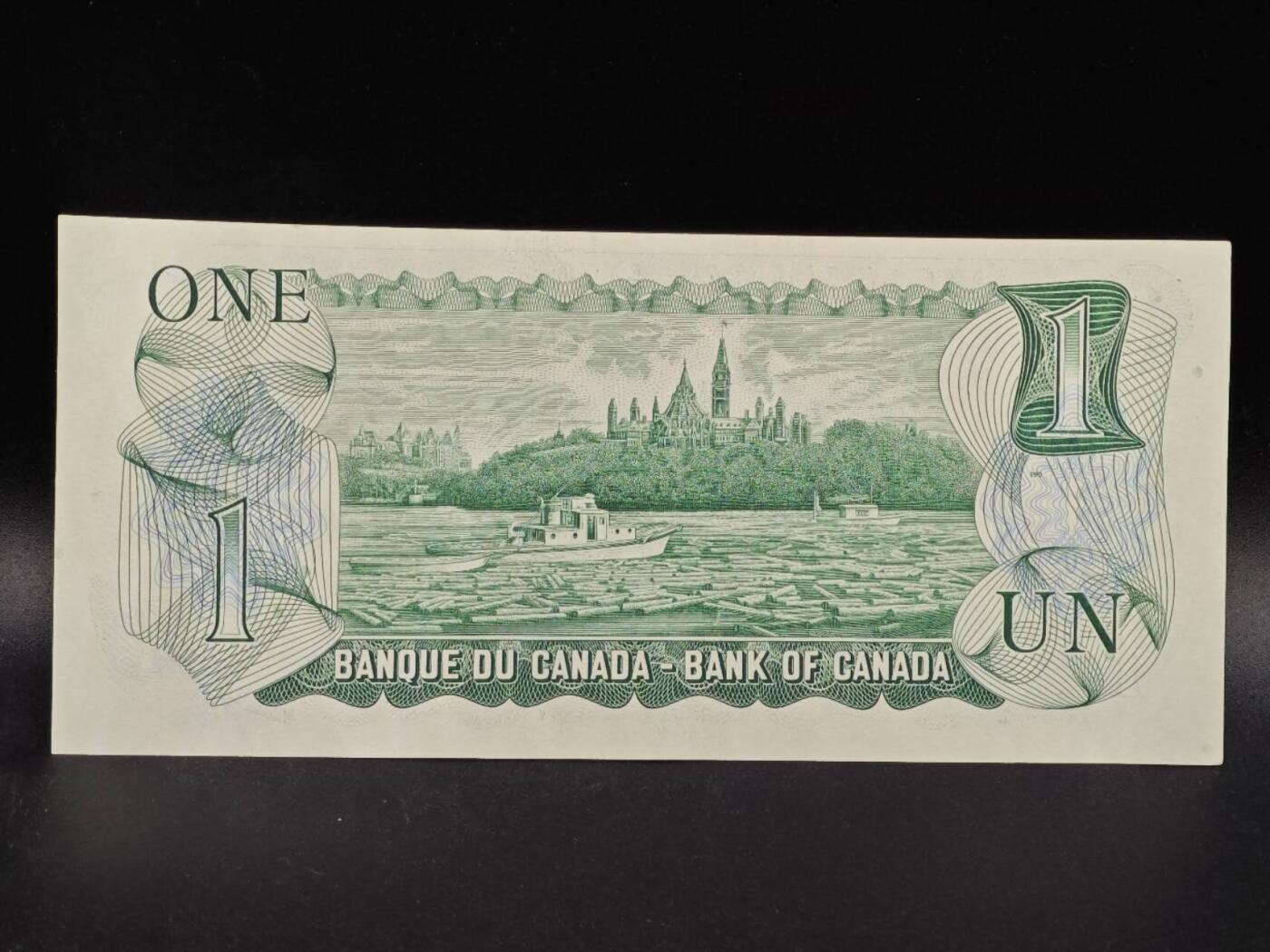 【淘币小摊】限时拍第八百拍  纸币场  满百包邮可预留两周  周一统一发货  加拿大1973年1元