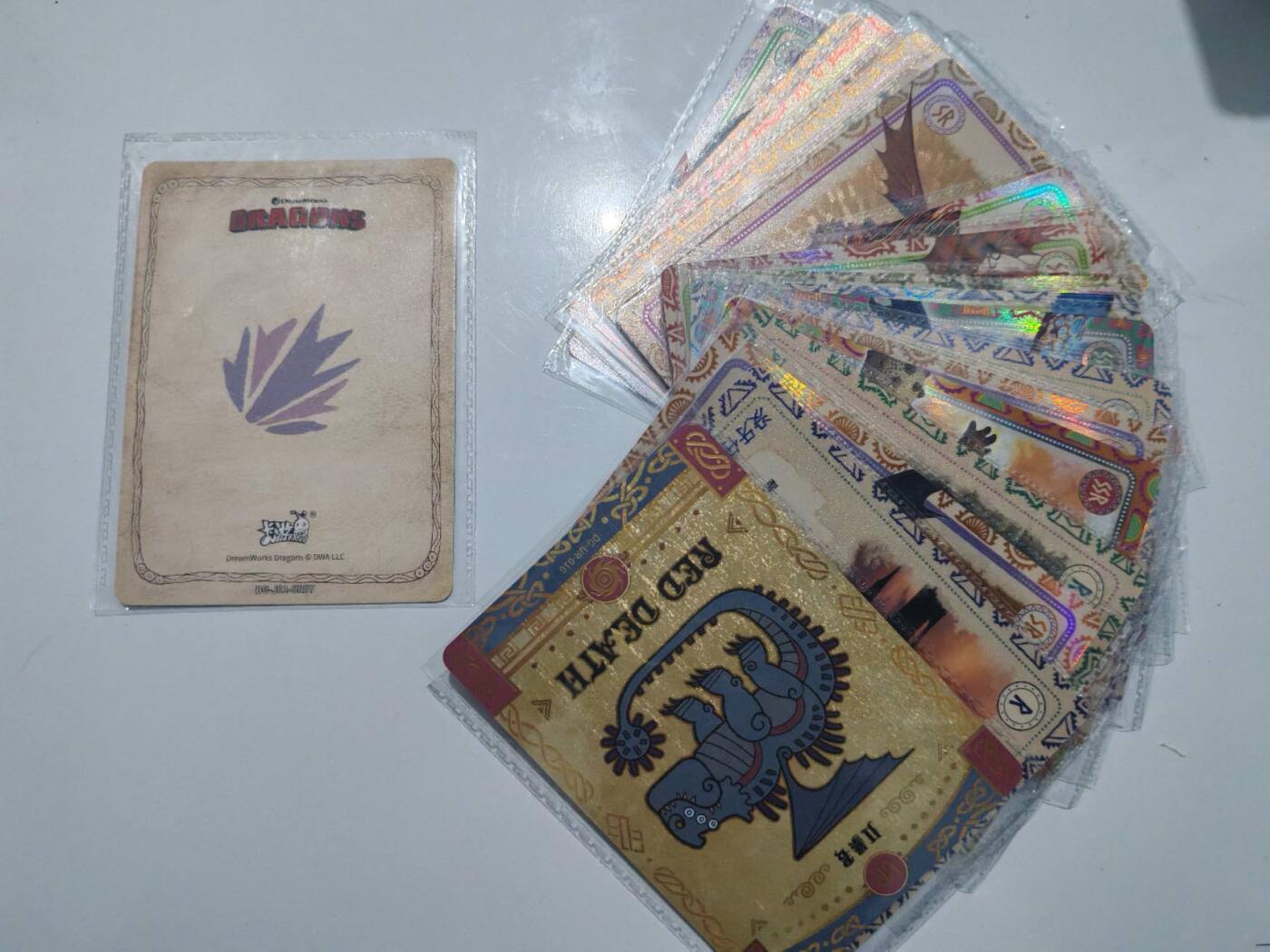 正版盲盒专场 卡游，驯龙高手。18张如图