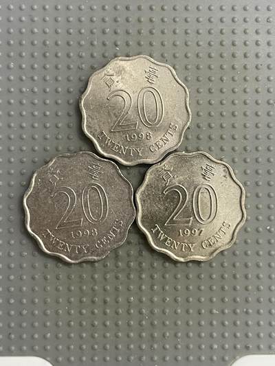 2025年第118场各国散币拍卖（总第118场） - 香港二毫3枚