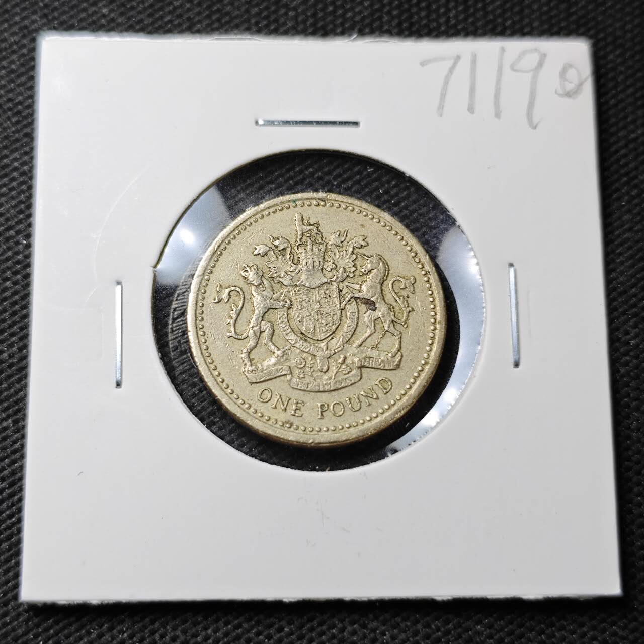 KK钱币收藏小铺  第371场  2月预留时间 周末发货  英国1镑