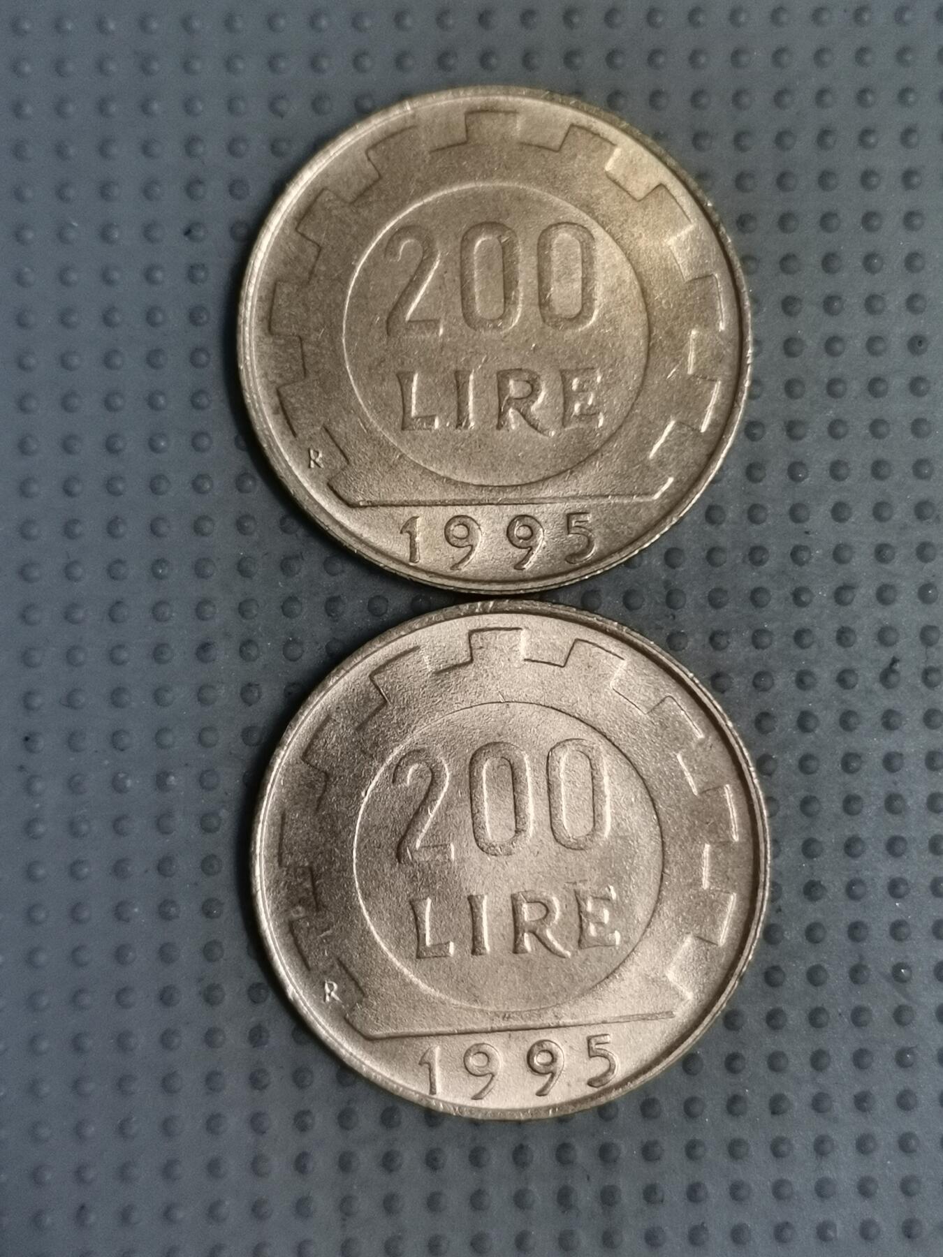 2025年第119场各国散币拍卖（总第119场） 意大利1995年200里拉2