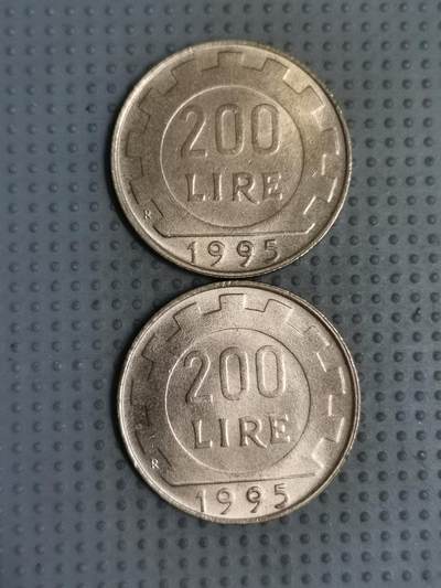 2025年第119场各国散币拍卖（总第119场） - 意大利1995年200里拉2