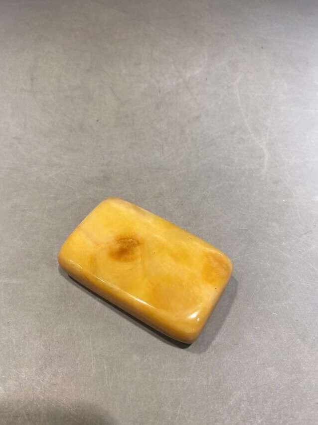 兰馨堂瓷器专场 黄蜡石摆件镇纸手把件