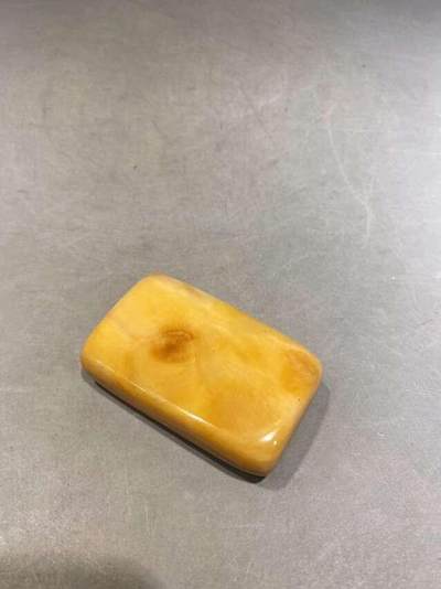 黄蜡石摆件镇纸手把件