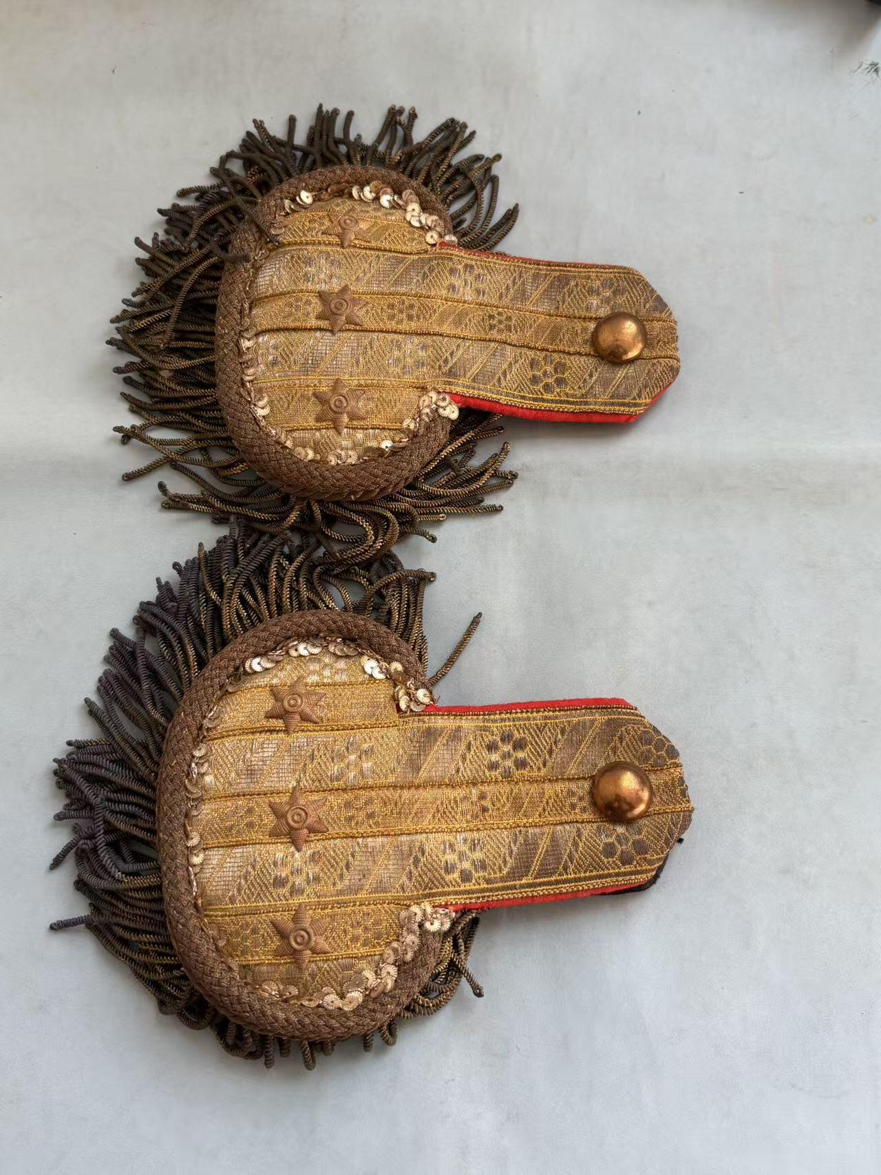 盛世勋华——号角文化勋章邮票专场拍卖第288期 奥匈帝国骑兵中将礼服肩章