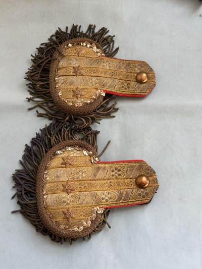 盛世勋华——号角文化勋章邮票专场拍卖第288期 - 奥匈帝国骑兵中将礼服肩章