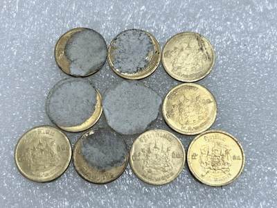 第一海外回流一元起拍收藏 散集专场  第268期 - 泰国5萨当铜币 10枚