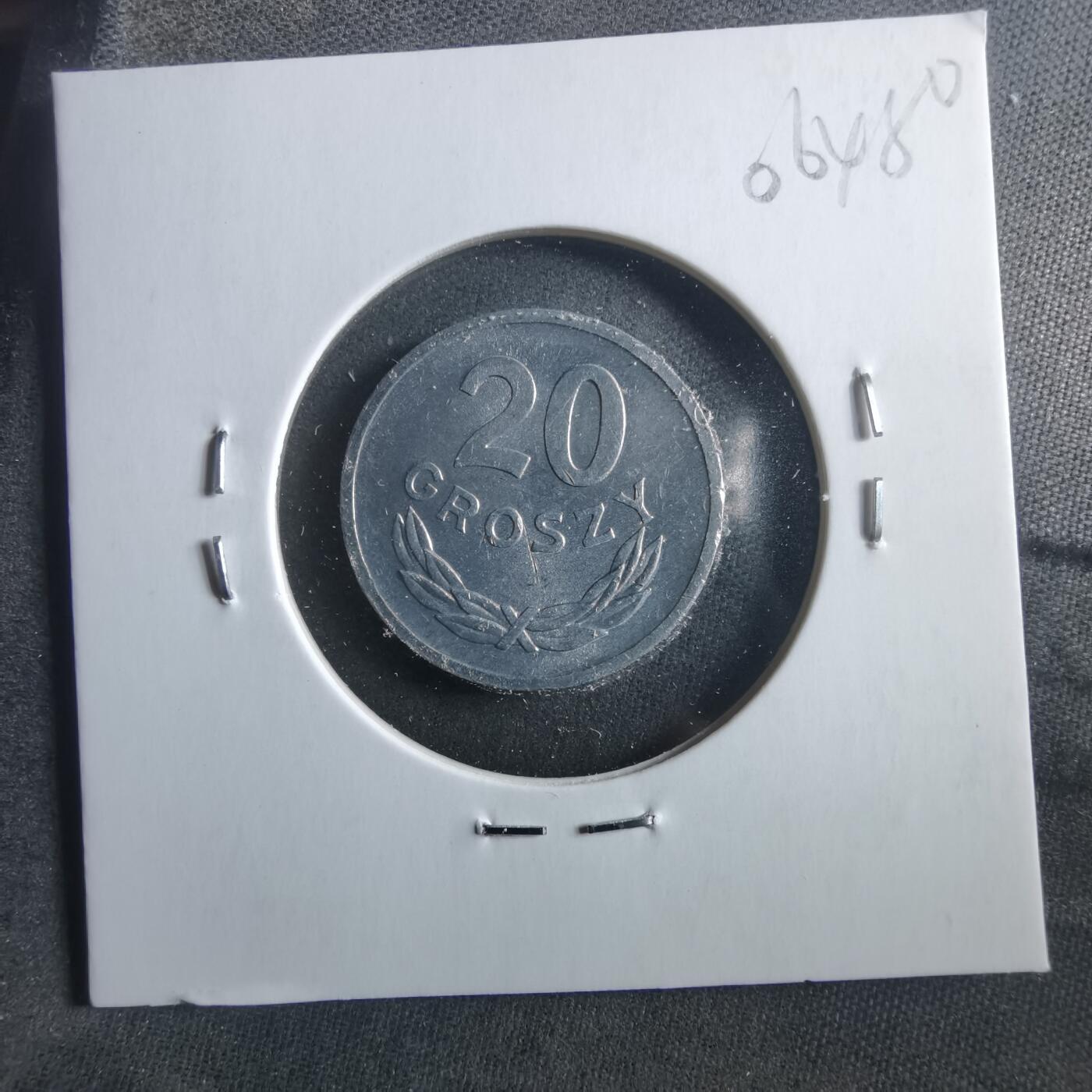 沼泽如烟--第906场 波兰1972年20格罗申