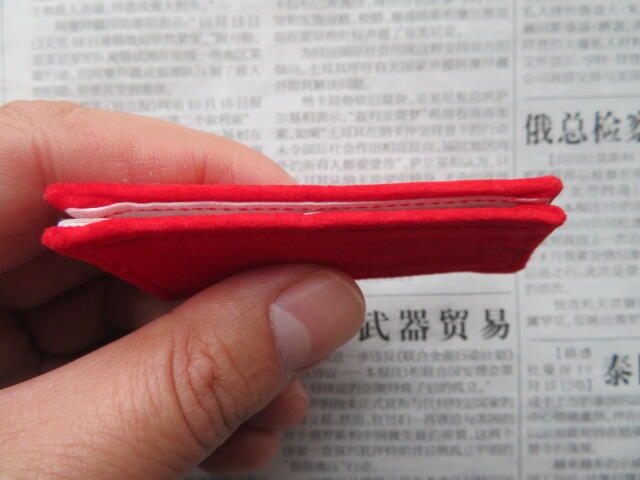 71--【全新】【有脏痕】【有姓名信息】65扎线红领章一付20220104-2