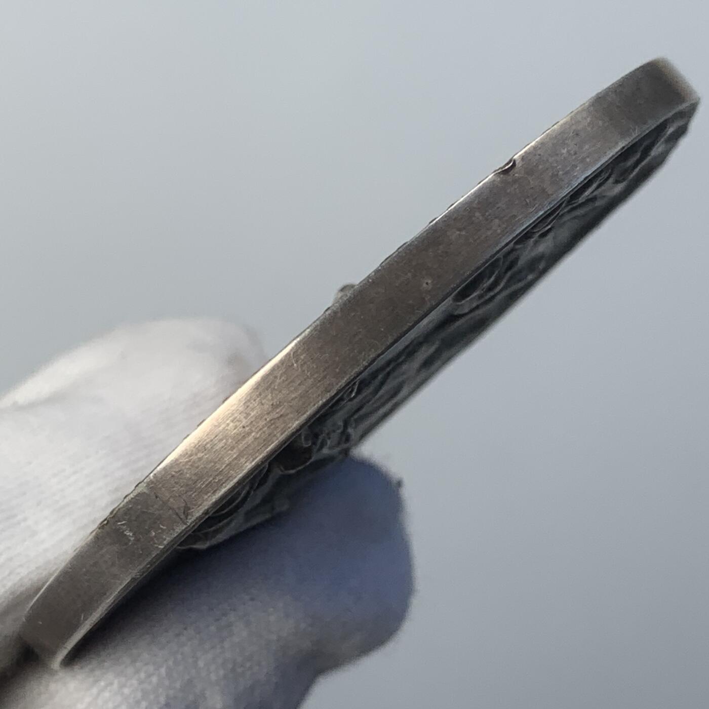 掌中浮雕-藏着的欧洲第042场 1922年西班牙圣女圣特蕾莎封圣300周年镀银纪念章，60mm